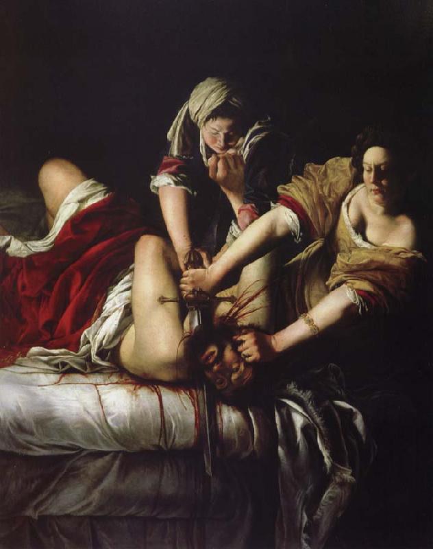Artemisia gentileschi judir och holofernes oil painting image